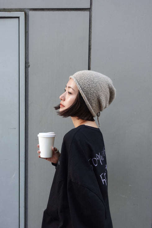 ギャザーデザインビーニー